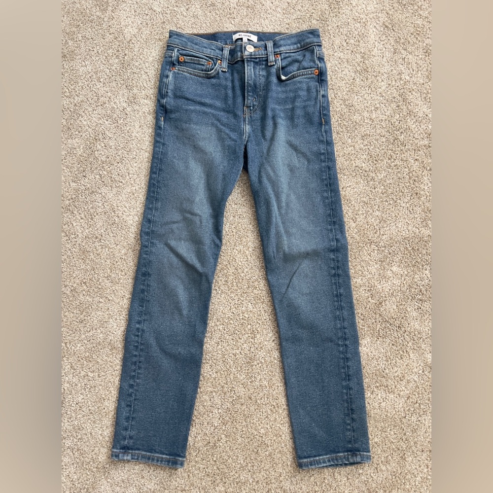 RE/DONE Originals 90s Mid Rise Ankle Crop